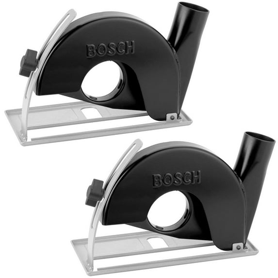 Bosch GWS13 2 Pack of OEM Dust Collect Cut Off Guards - 18DC-5E-2PK