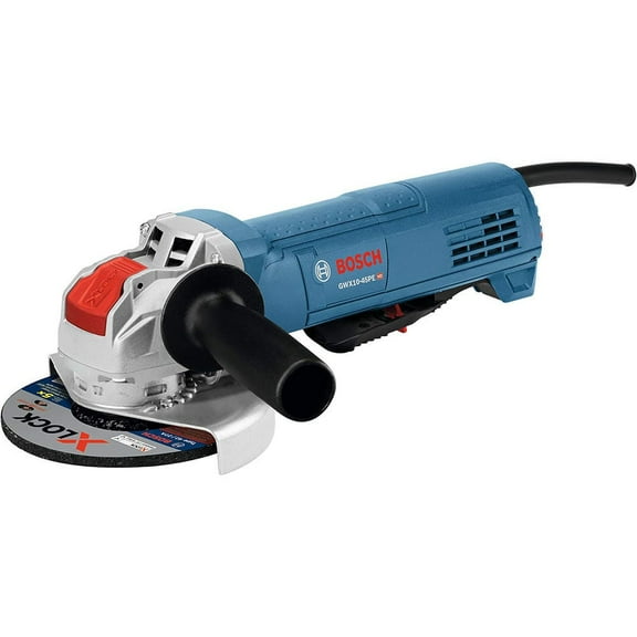 Bosch GWX10-45PE 4-1/2 inch 10-Amp X-Lock Power Angle Grinder Paddle Tool