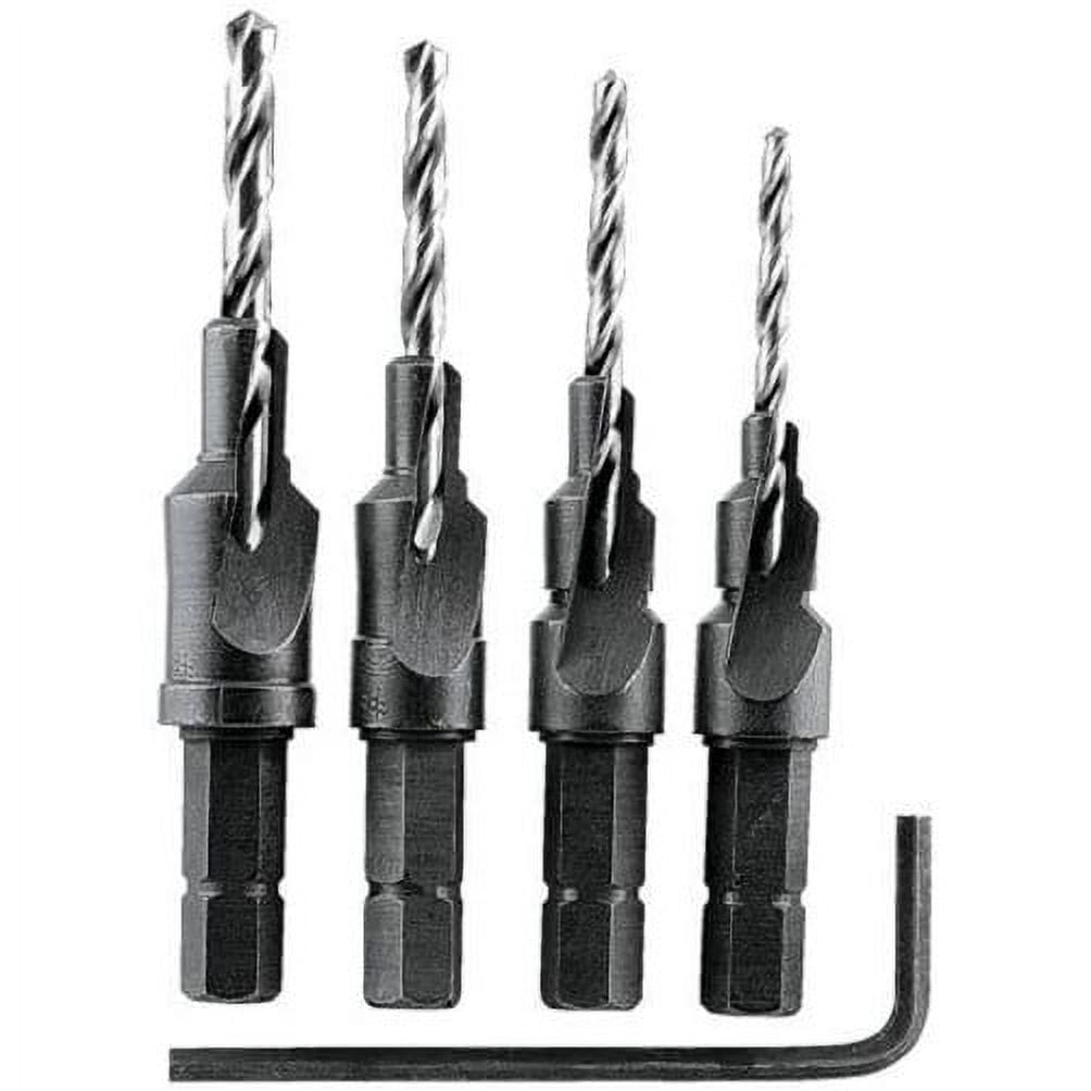 Bosch Genuine 5 pc. Hex Shank Screw Pilot Bit Set SP515