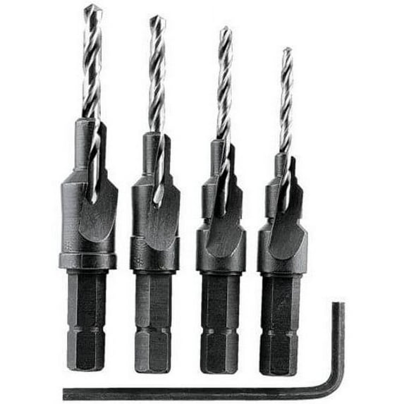 Bosch Genuine 5 pc. Hex Shank Screw Pilot Bit Set - SP515