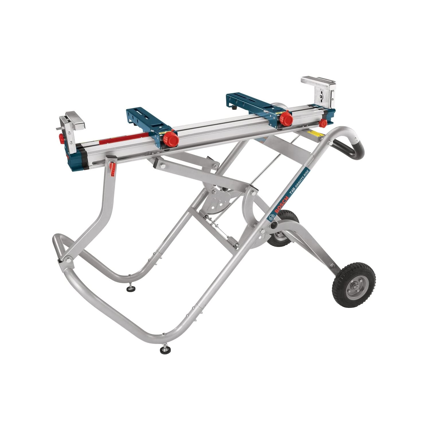 Bosch Gravity Rise Adjustable Height Portable Miter Saw Table Tool Work Bench