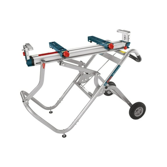 Bosch Gravity Rise Adjustable Height Portable Miter Saw Table Tool Work Bench
