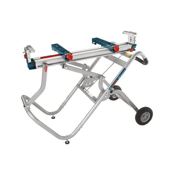 Bosch Gravity Rise Adjustable Height Portable Miter Saw Table Tool Work Bench