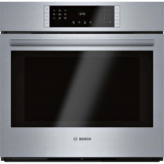 Bosch HBL8453UC 30 inch Stainless Steel Single Electric Convection Wall Oven