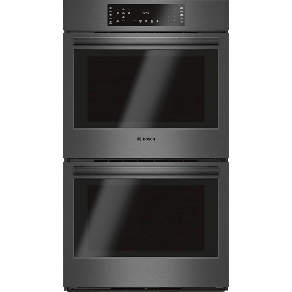 Bosch HBL8642UC 30 inch Black Stainless Double Wall Oven