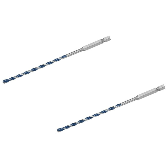 Bosch HCBG04T BlueGranite Turbo Hex 3/16 x 4 x 6 Hammer Drill Bit (2-Pack)