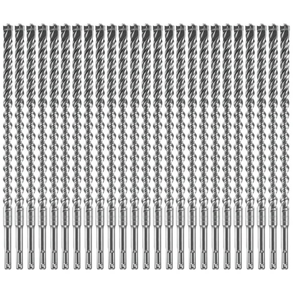 Bosch HCFC2084B25 1/2 in. x 12 in. SDS-plus X5L Hammer Carbide Bit (25-Pack)