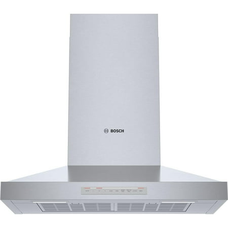 Bosch - 500 Series 30" Convertible Range Hood with Wi-Fi - Stainless steel