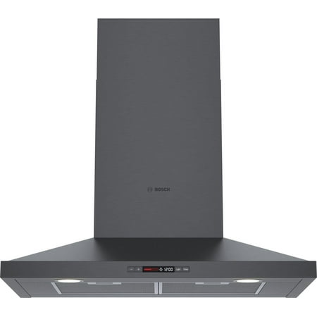 Bosch - 800 Series 30" Convertible Range Hood - Black stainless steel