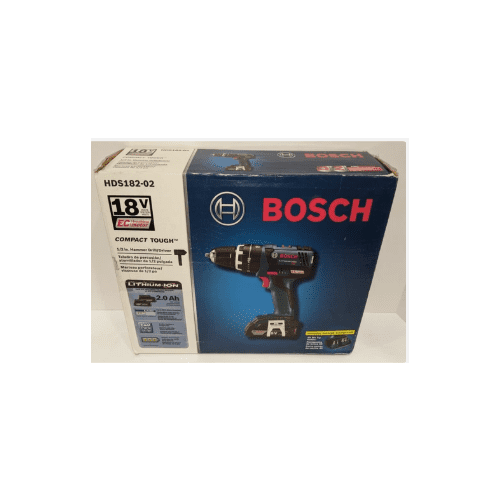 Bosch HDS183-02 18V EC Brushless Compact Tough 1/2" Hammer Drill/Driver Kit