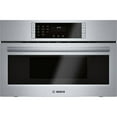 thumbnail image 1 of Bosch HMCP0252UC 800 Series 1.6 Cu. Ft. Convection Built-In Microwave - Stainless Steel, 1 of 2
