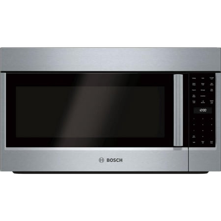 Bosch - 800 Series 1.8 Cu. Ft. Convection Over-the-Range Microwave with Sensor Cooking - Stainless Steel