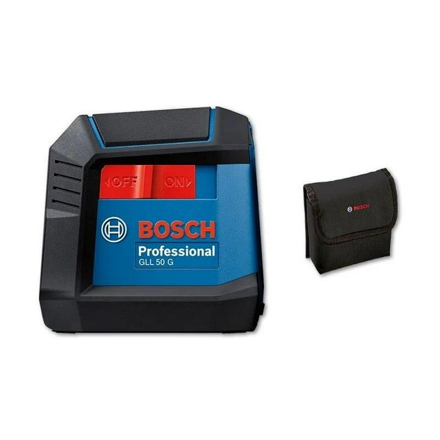 Bosch Laser Level Green Gll 50G 2 Lines Level Ip55 15M SelfLeveling