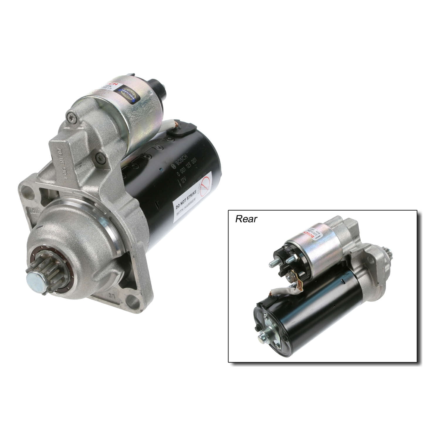 Bosch New Lifetime Warranty Starter