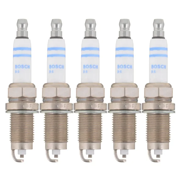Bosch Nickel Spark Plug Set (5 Pieces) For Volkswagen Golf Rabbit 2.5 L5