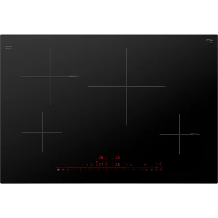 Bosch - 800 Series 30" Built-In Electric Induction Cooktop with 4 elements and HomeConnect, Frameless - Black