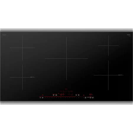 Bosch - 800 Series 36" Built-In Electric Induction Cooktop with 5 elements and HomeConnect - Black