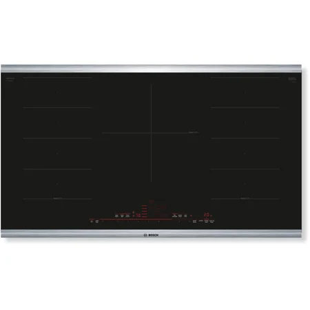 Bosch - Benchmark Series 36" Built-In Electric Induction Cooktop with 5 elements and HomeConnect - Black