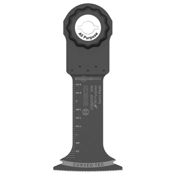 Bosch-OSM200F 2 In. StarlockMax Oscillating Multi Tool Bi-Metal Plunge Cut Blade