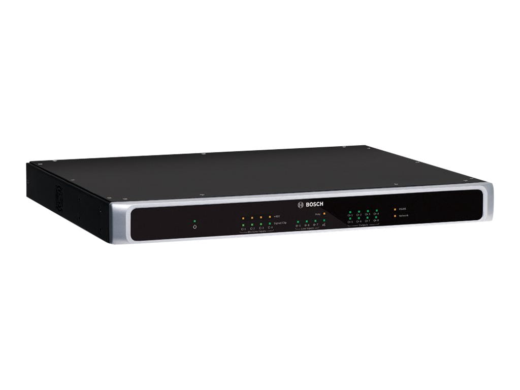 Bosch Plena PLM-8M8 - Analog mixer - 8-channel - rack-mountable ...