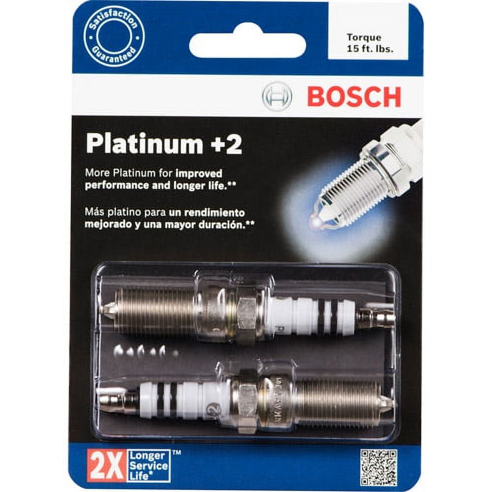 Bosch Platinum+2 Spark Plug #4309 - image 1 of 2