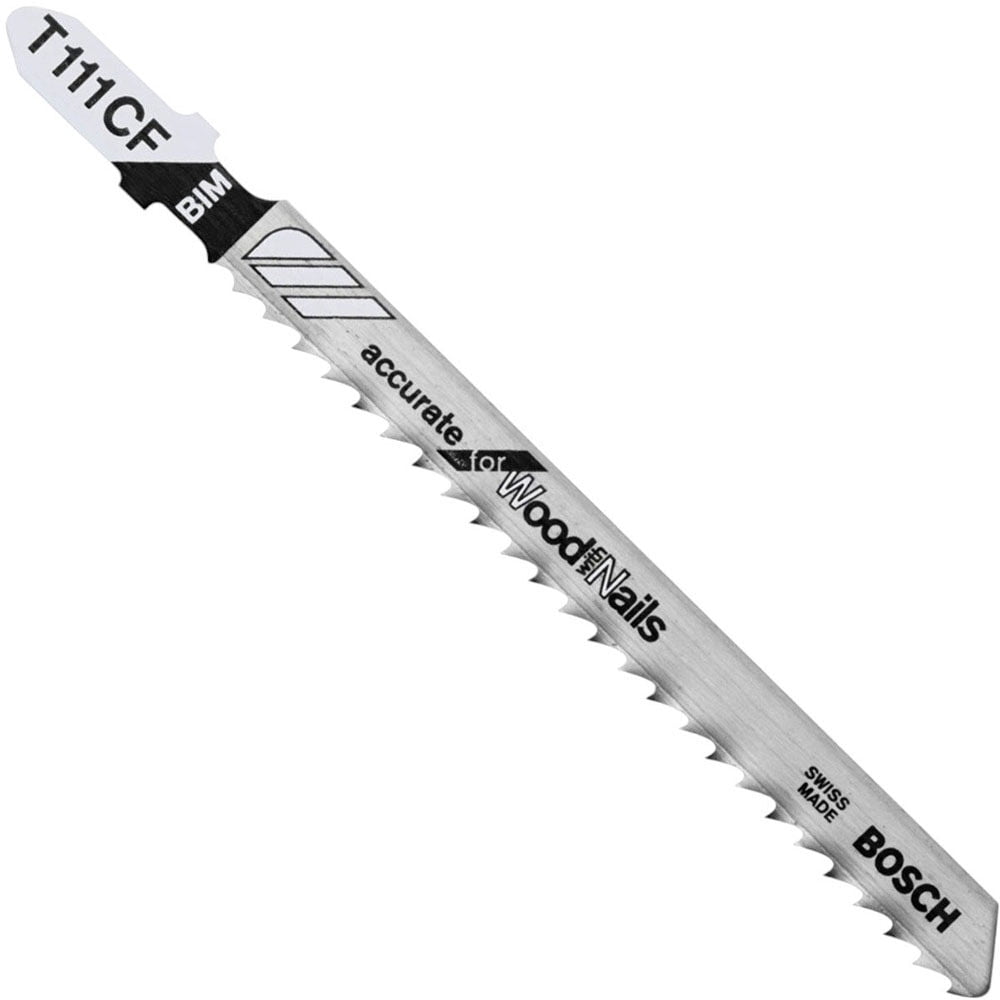 Bosch Power Tools 114-T111CF 4 Inch 8Tpi Bim Jig Saw Blade W-Bosch Sha
