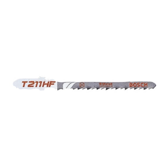 3" 10 TPI Bi-Metal Bosch Shank Jigsaw Blade 5 Pack Bosch Saw Blades T211HF