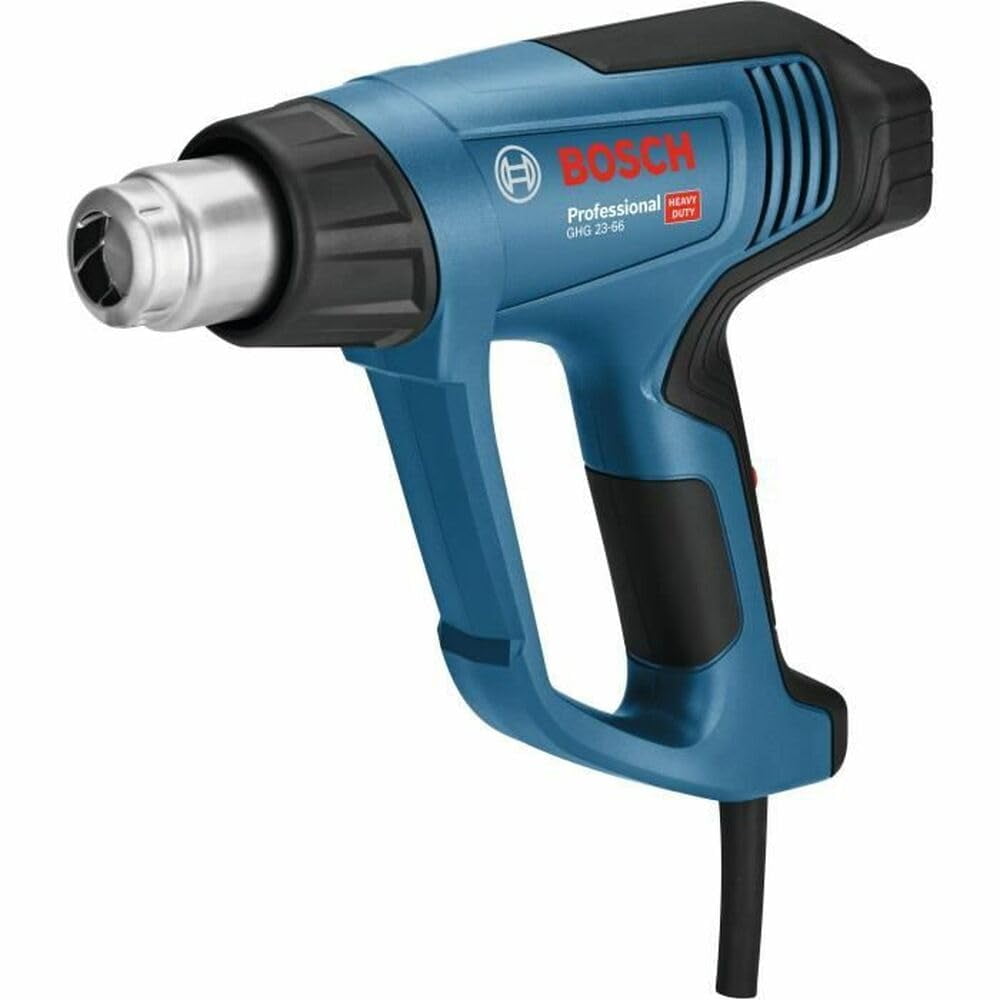 Bosch Professional GHG 23-66 heat gun (2,300 W, 50650°C temperature range, display, 2 nozzles,