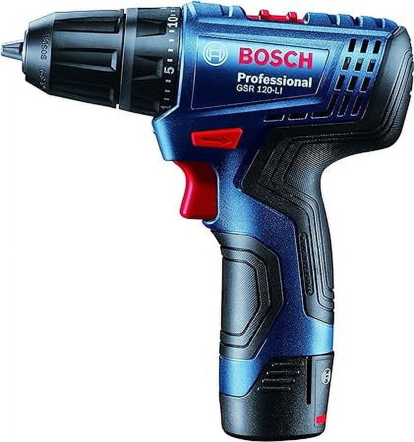 Bosch Professional GSR 120-LI Cordless Drill Driver, 12V, 10 mm