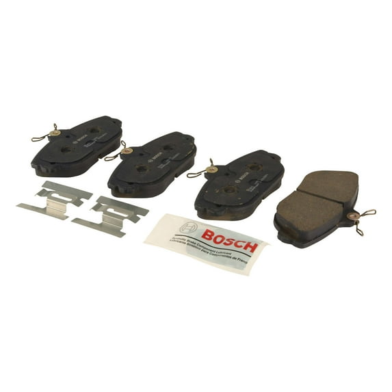 Bosch Quiet Cast Ceramic w/Hardware Brake Pad Set, and Shims Fits select: 2001-2003 FORD TAURUS, 1999 FORD TAURUS SE
