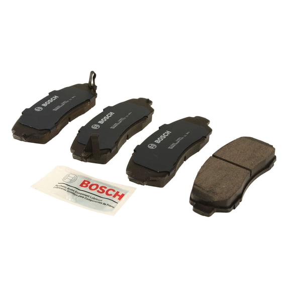 Bosch Quiet Cast Ceramic w/Hardware Brake Pad Set, and Shims Fits Select: 2007-2011 Honda CR-V, 2005-2010 Honda Odyssey