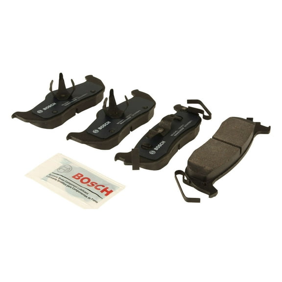Bosch Quiet Cast Ceramic w/Hardware Brake Pad Set, and Shims
