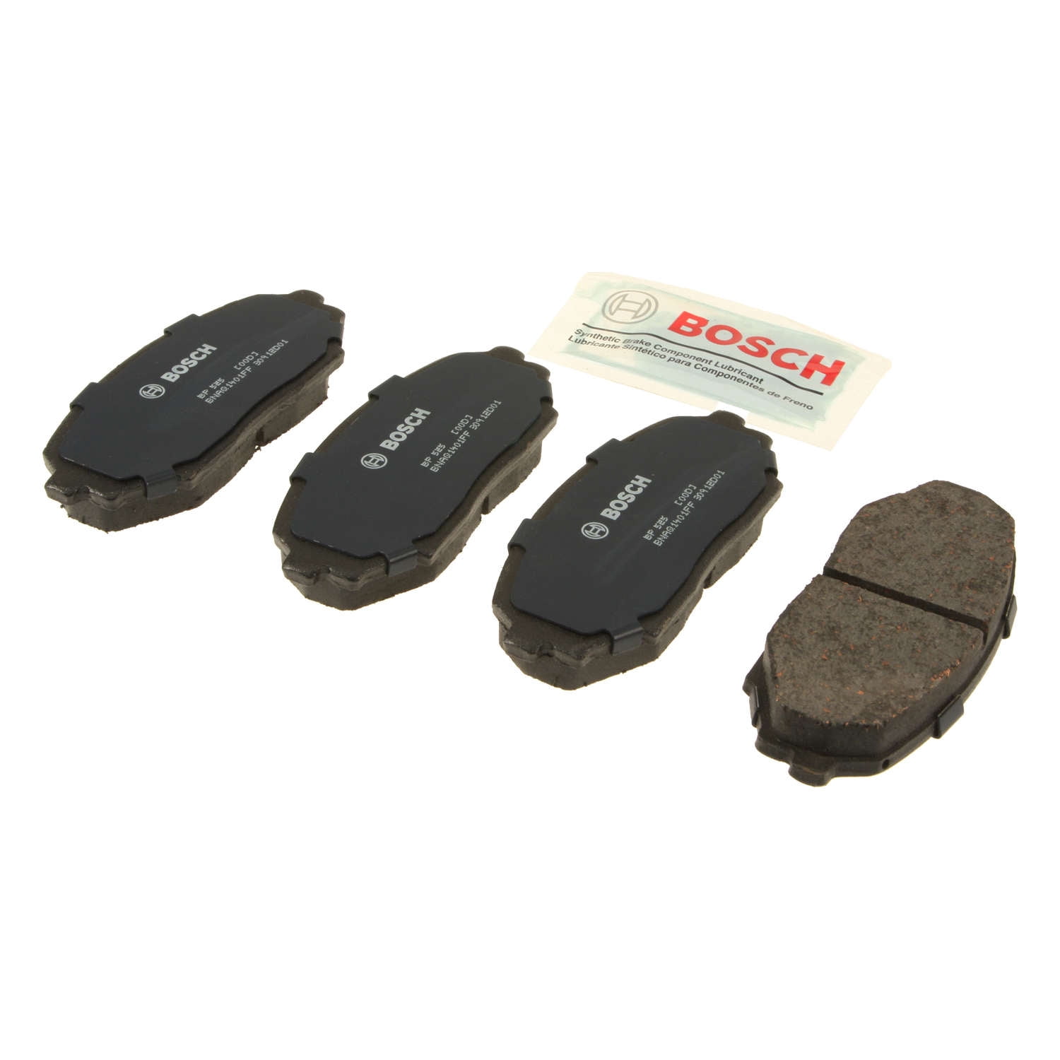 Bosch Quiet Cast Premium w/Hardware Brake Pad Set, and Shims Fits select: 1990-1993 MAZDA MX-5 MIATA