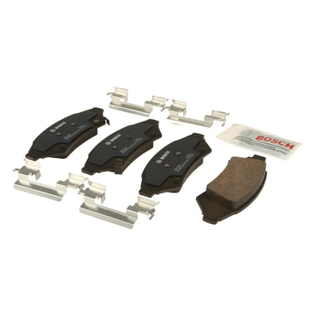 Bosch Quiet Cast Premium w/Hardware Brake Pad Set, and Shims Fits select: 2004 PONTIAC GRAND PRIX