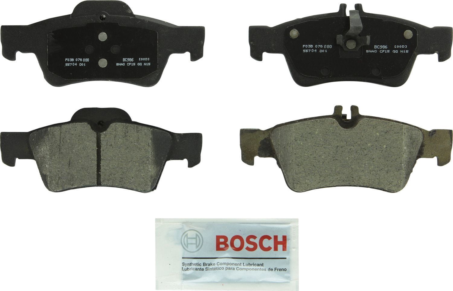 Bosch BC986 QuietCast Brake Pad Ceramic Brake Pads