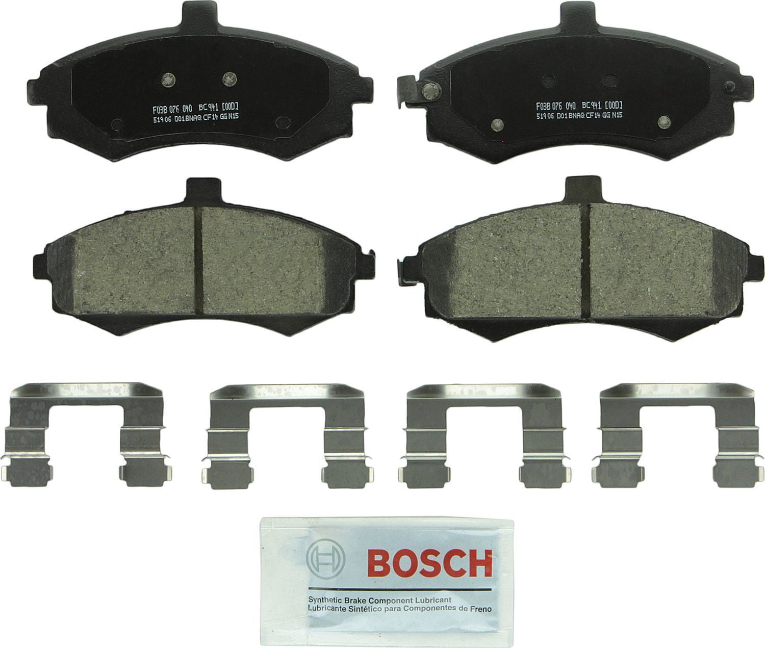Bosch BC941 QuietCast Brake Pad Ceramic Brake Pads