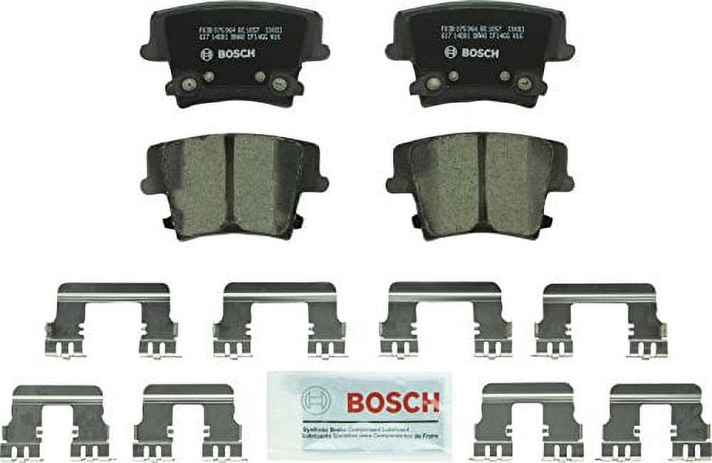 Bosch QuietCast Ceramic Brake Pad Set Fits select: 2005-2006 CHRYSLER 300C, 2006-2013 DODGE CHARGER