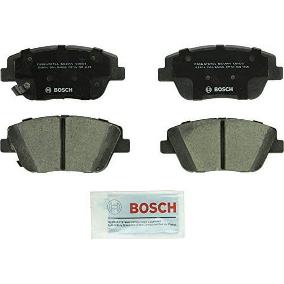 Bosch QuietCast Ceramic Brake Pad Set Fits select: 2011-2014 HYUNDAI SONATA, 2011-2016 KIA OPTIMA