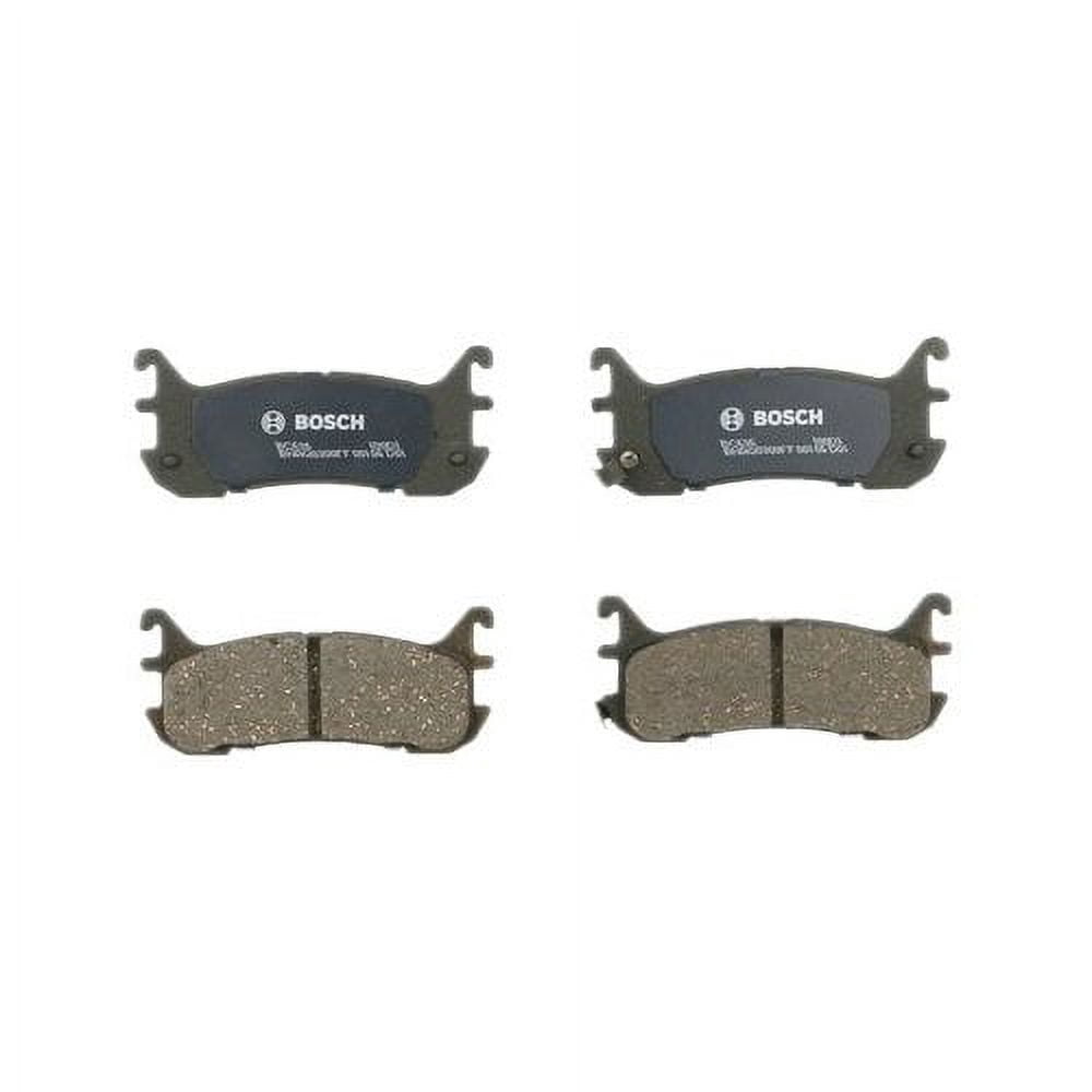 Bosch QuietCast Ceramic Brake Pad Set, w/ Shims Fits select: 1994-1997,1999-2005 MAZDA MX-5 MIATA