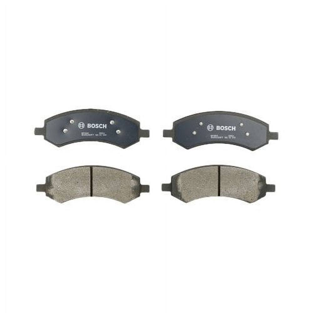 Bosch QuietCast Premium Brake Pad Set, w/ Shims Fits select: 2013-2018 RAM 1500, 2006-2012 DODGE RAM 1500