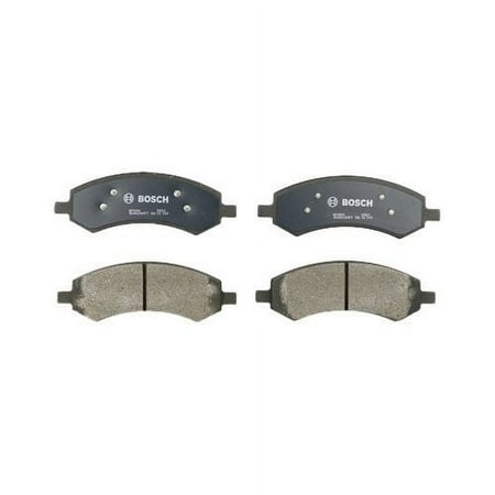 Bosch QuietCast Premium Brake Pad Set, w/ Shims Fits select: 2013-2018 RAM 1500, 2006-2012 DODGE RAM 1500