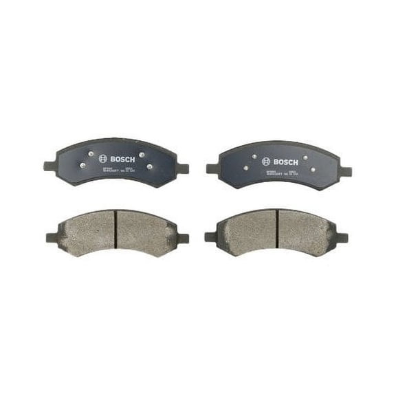 Bosch QuietCast Premium Brake Pad Set, w/ Shims Fits select: 2013-2018 RAM 1500, 2006-2012 DODGE RAM 1500