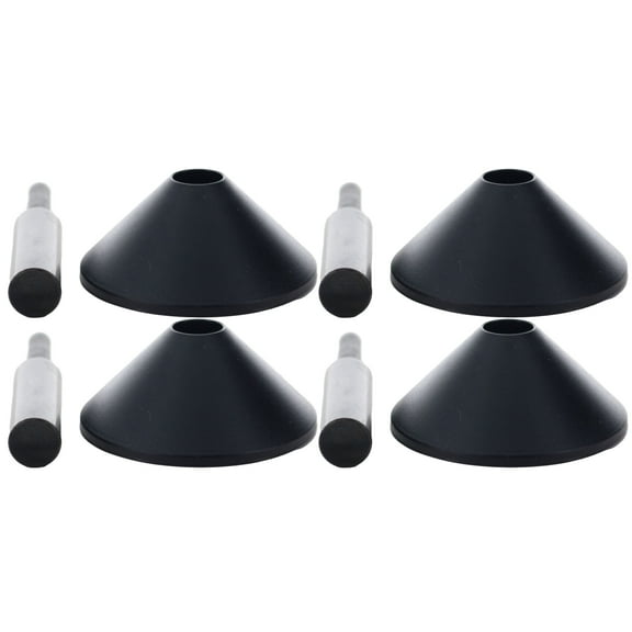 Bosch RA1151 Router Subbase Centering Pin and Cone for Models RA1161, RA1162, RA1166, and 1617 (4-Pack)