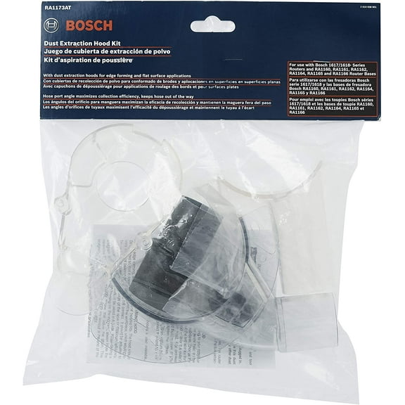 Bosch RA1173AT 3 Hood Dust Extractor Unit for 1617EVSPK Wood Router Combo Kit