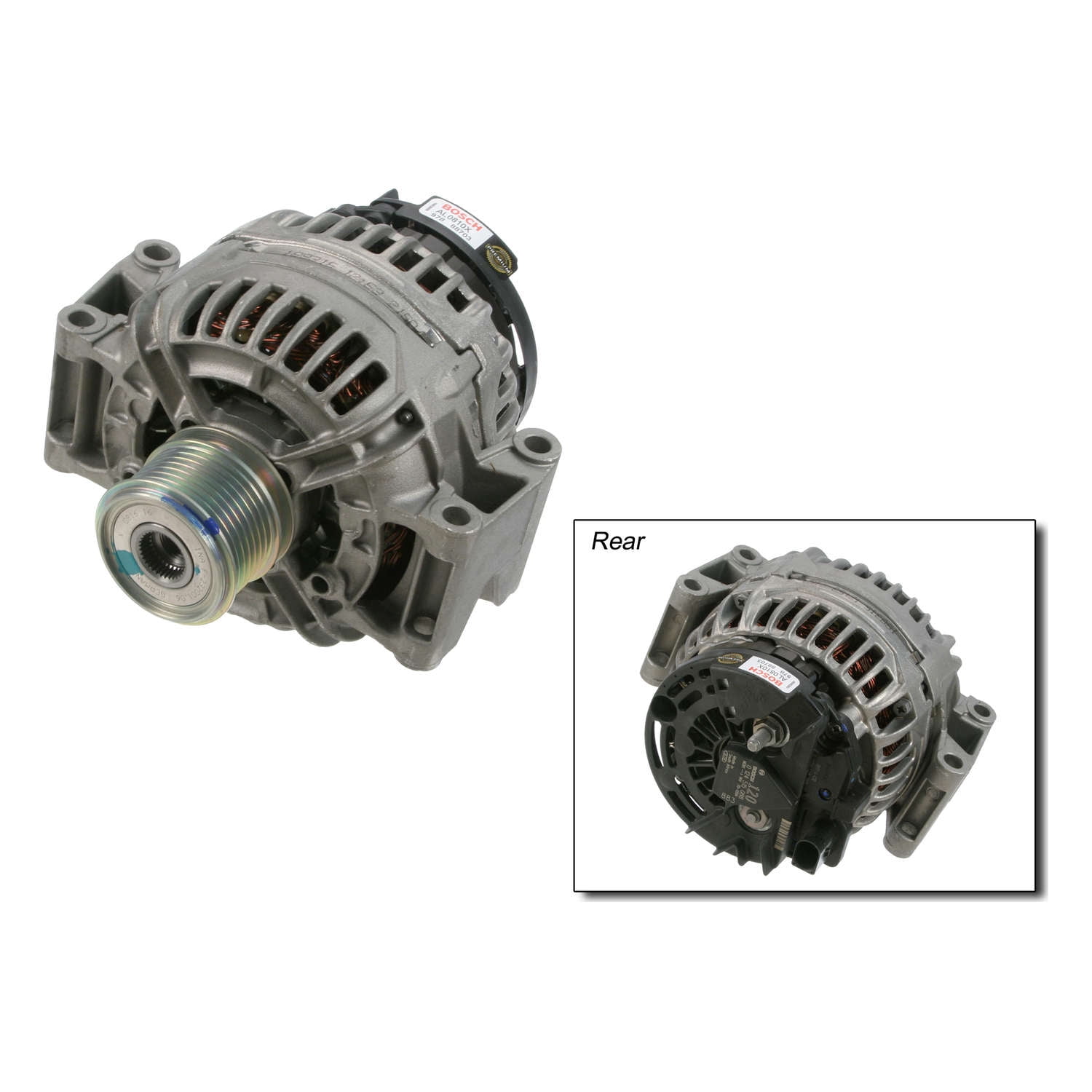 Remanufactured Bosch Alternator Fits select: 2003-2005 MERCEDES-BENZ C