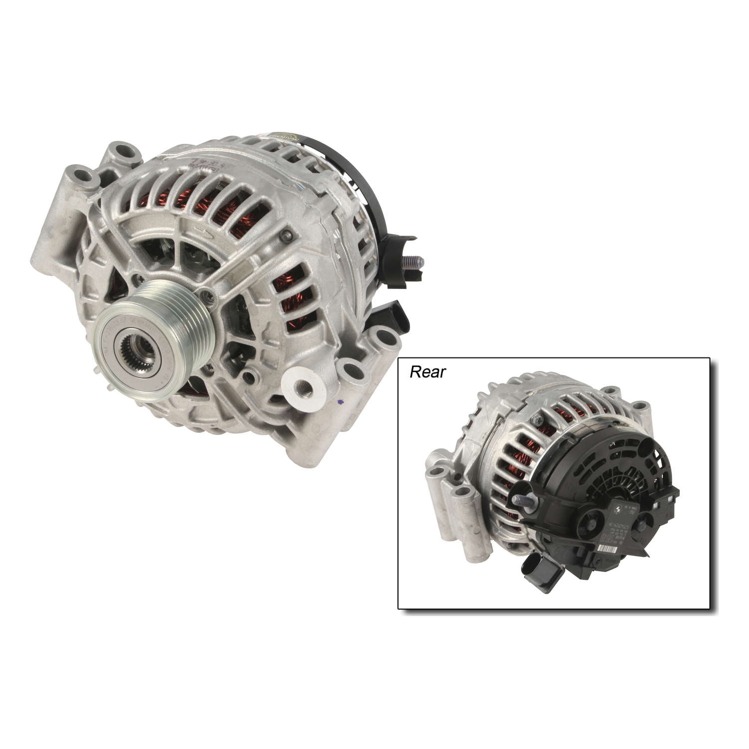 Remanufactured Bosch Alternator Fits select: 2006 BMW 325, 2006 BMW 330