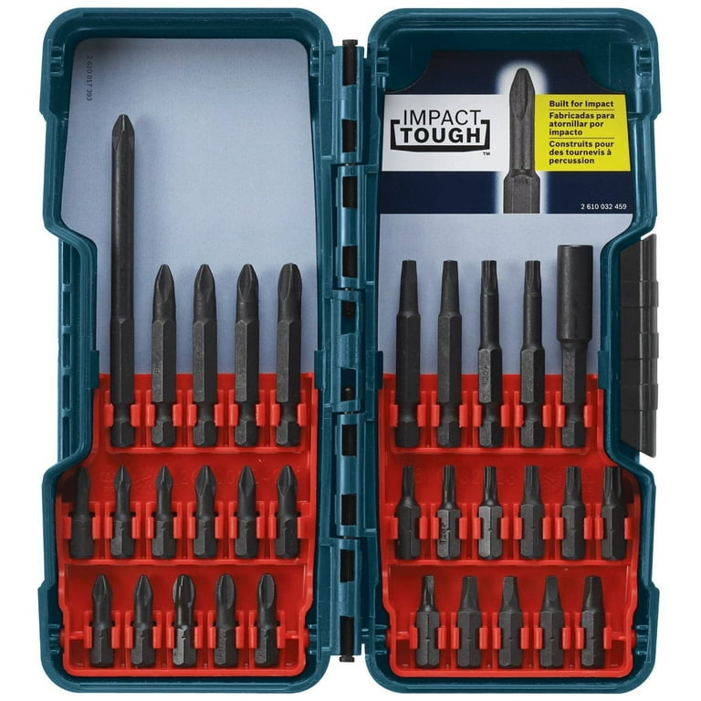 Bosch SBID32 Screwdriving Bit Set 32 Piece Walmart