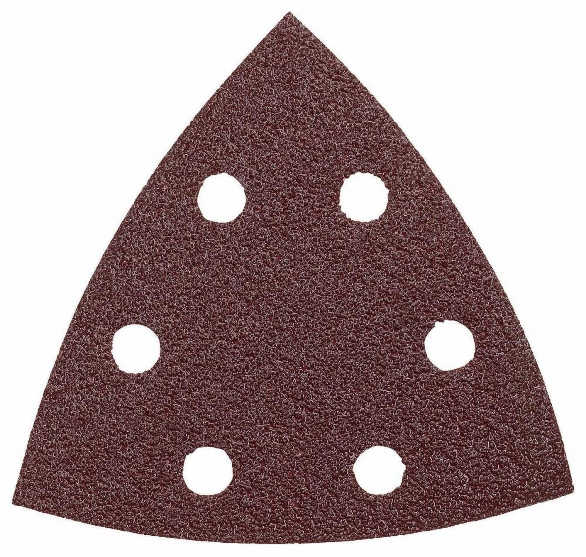 Bosch SDTR240 240-Grit General Purpose Hook and Loop Sanding Triangles (5-Pack)