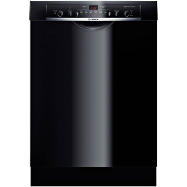 Bosch SHE3AR76UC Ascenta Black Recessed Handle Dishwasher