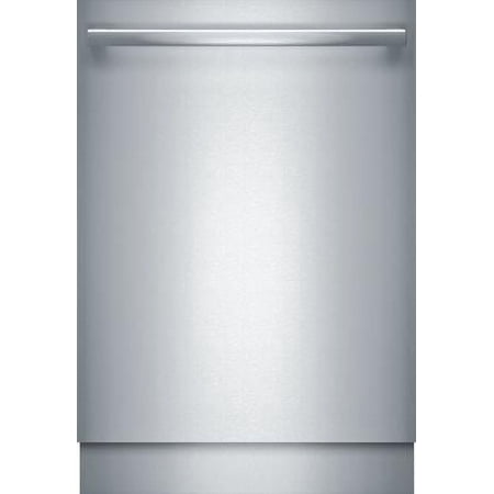 Bosch - 24" Top Control Built-In Dishwasher with Stainless Steel Tub - Stainless steel